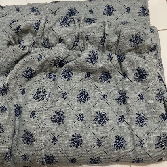 Free People Cotton Organic Set Pants Only Size Large  Blue. - Picture 17 of 17